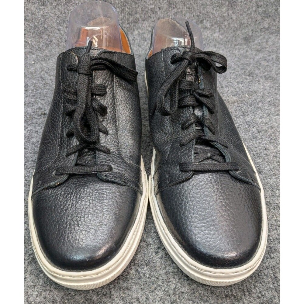 Anthony Veer Men's Black Pebbled Leather Sneakers US 14 Lace Up Casual...
